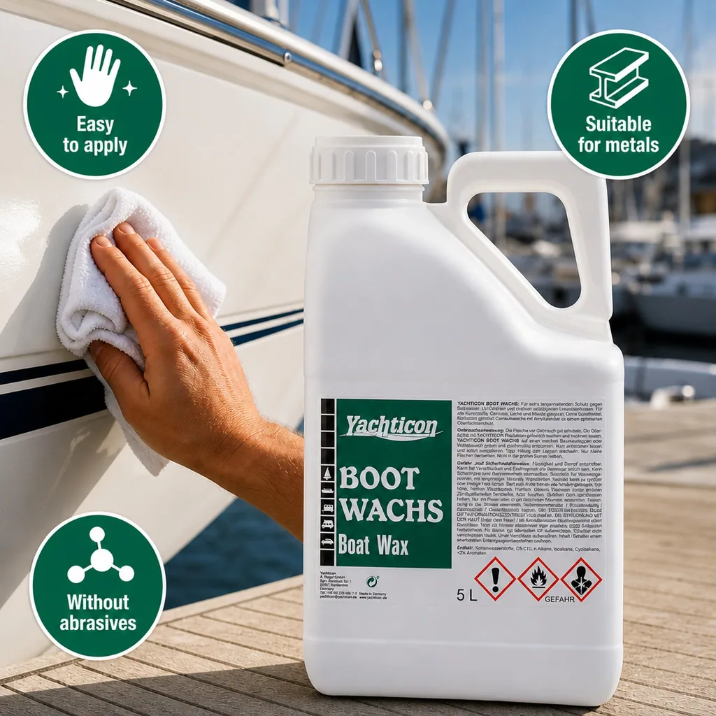 Boat Wax 5 Liter, Marine Wax, Boat Polish, Marine Polish, Yacht Wax