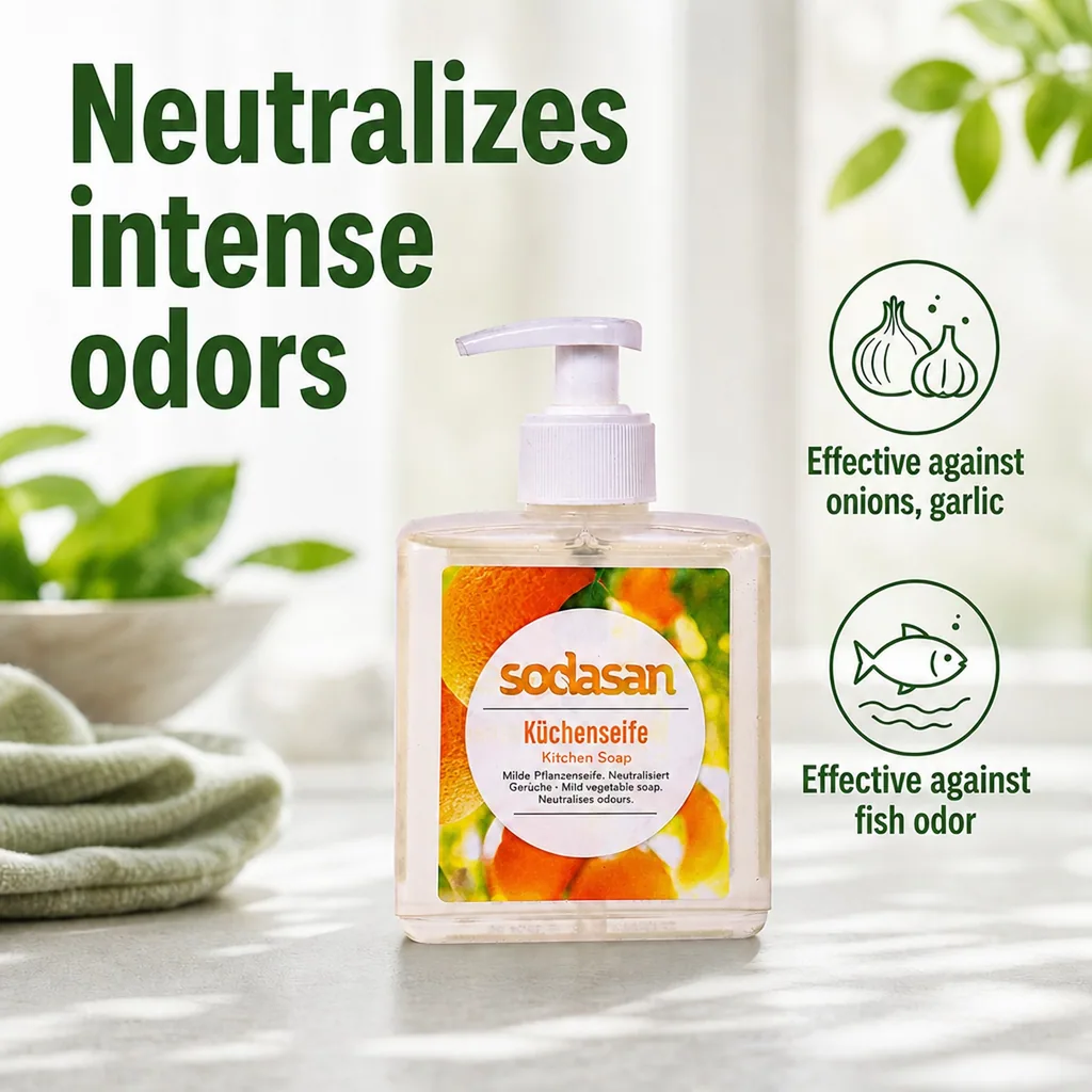 Kitchen Soap, Odor Neutralizing Soap, Natural Kitchen Soap, 300 ml