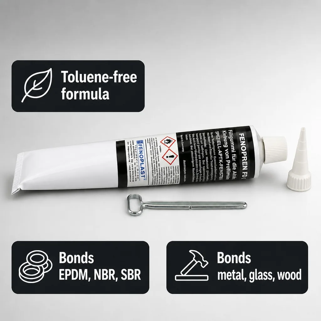 Adhesive Sealant, black sealant, 180 g, flexible sealant, filler