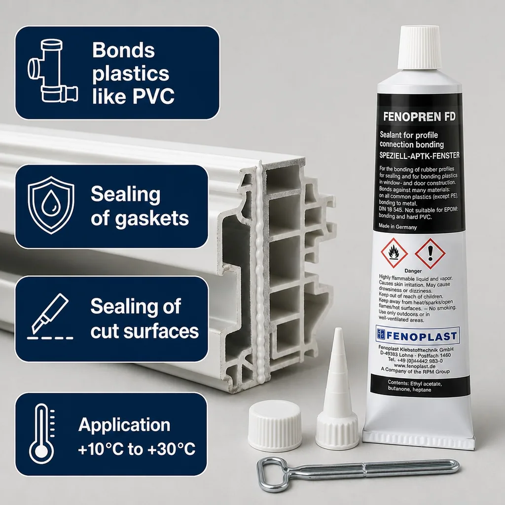 Adhesive Sealant, black sealant, 180 g, flexible sealant, filler