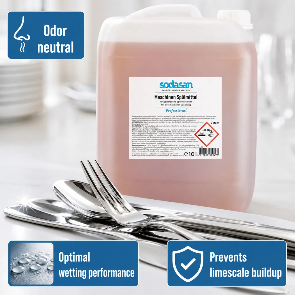 Dishwasher Rinse Aid, 10 Liter, Dishwasher Rinse Aid Liquid, Commercial Dishwasher Rinse Aid