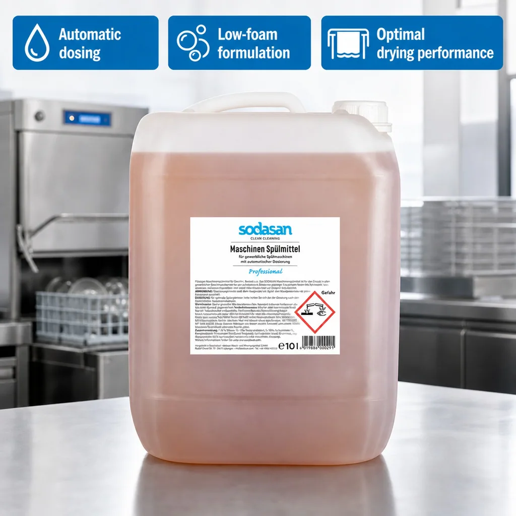 Dishwasher Rinse Aid, 10 Liter, Dishwasher Rinse Aid Liquid, Commercial Dishwasher Rinse Aid