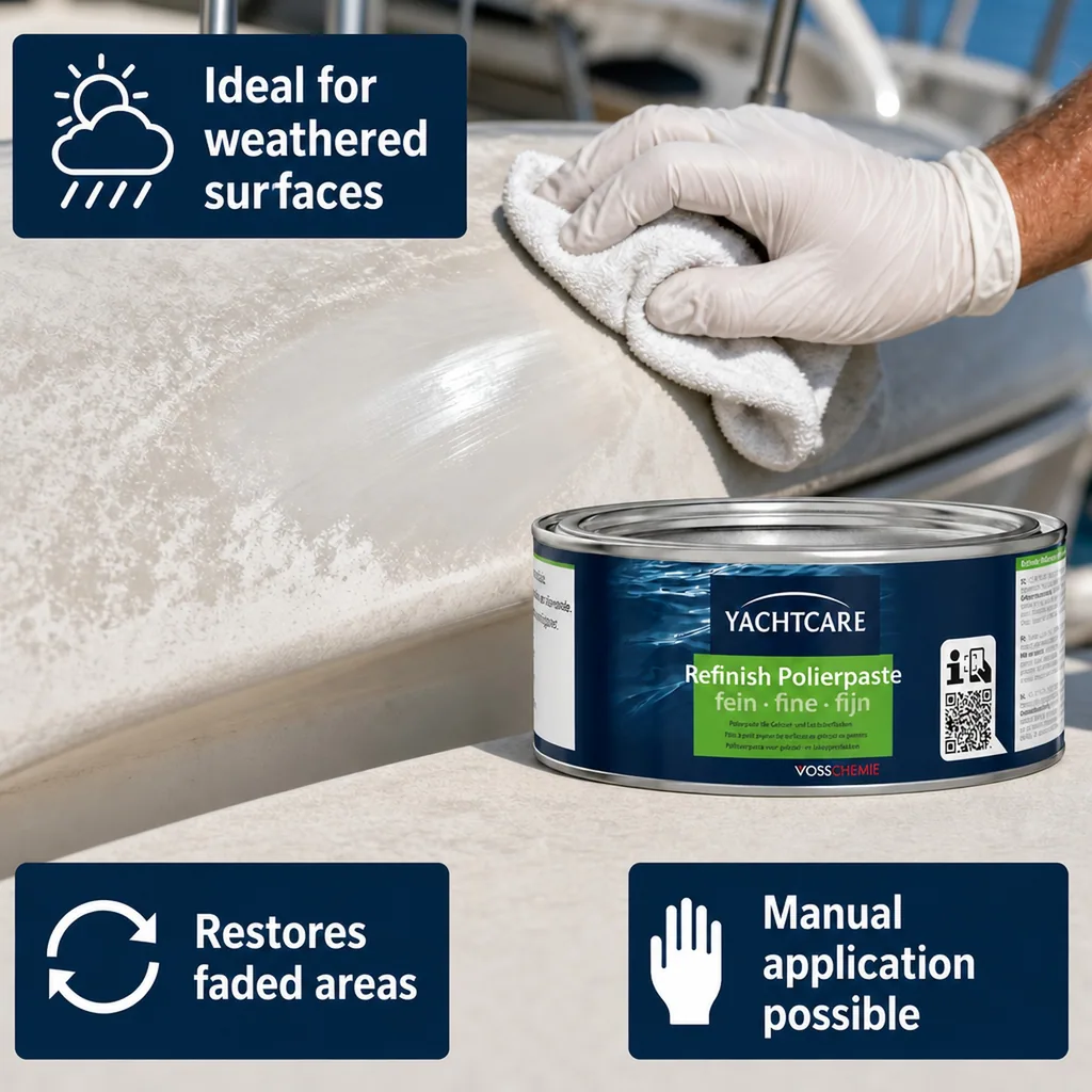 Boat Polishing Compound, Marine Polishing Compound, Fine Polish 500 g