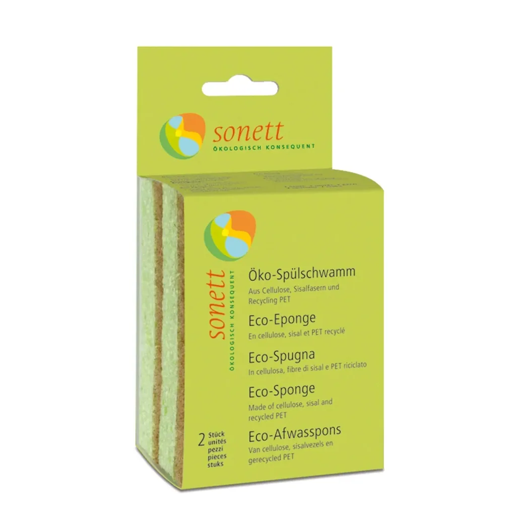 Dish Sponge, Kitchen Sponge, Cleaning Sponge, Eco Friendly Sponge, 12 x 2er Pack
