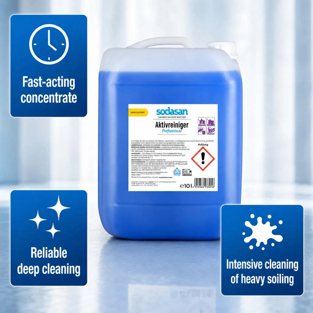 Concentrated Cleaner 10 Liter, Professional Cleaner, Multi Surface Cleaner, Heavy Duty Cleaner