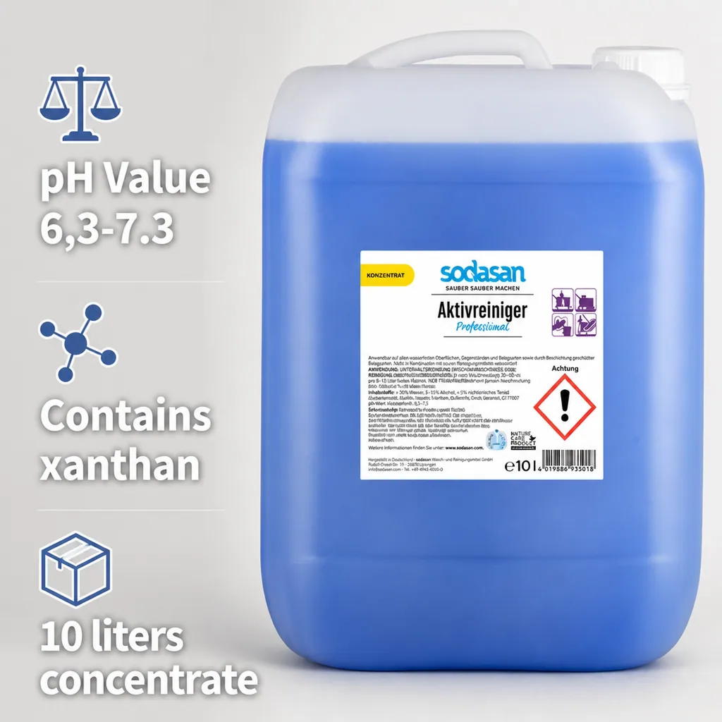 Concentrated Cleaner 10 Liter, Professional Cleaner, Multi Surface Cleaner, Heavy Duty Cleaner