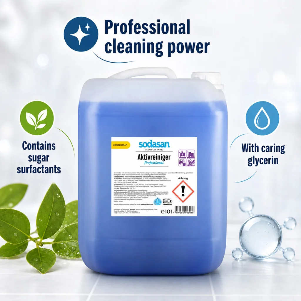 Concentrated Cleaner 10 Liter, Professional Cleaner, Multi Surface Cleaner, Heavy Duty Cleaner