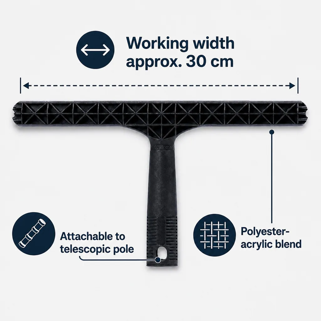 Floor Finish Applicator, 30cm Floor Applicator, T-Bar Applicator, Applicator without Pad