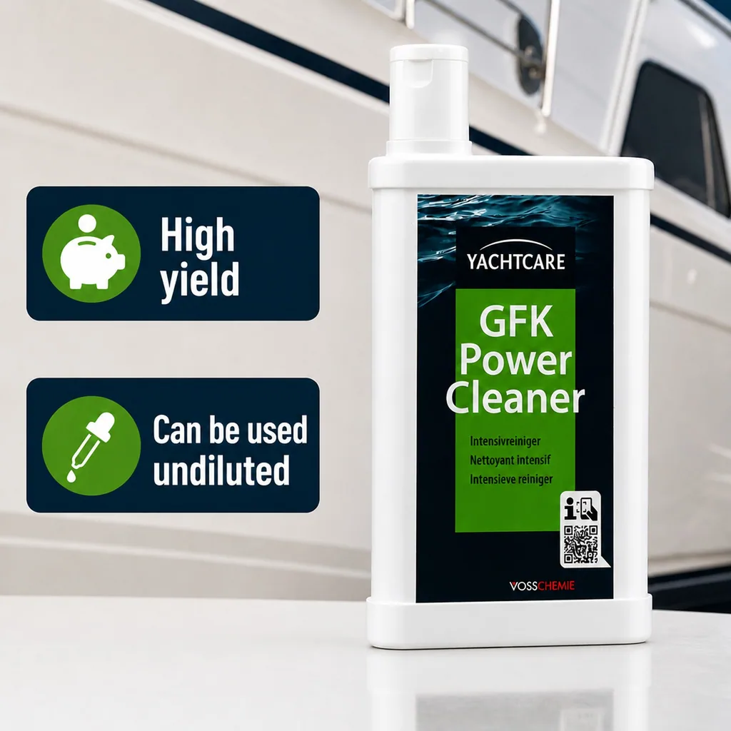Fiberglass Cleaner 500 ml, Gelcoat Cleaner, Boat Cleaner
