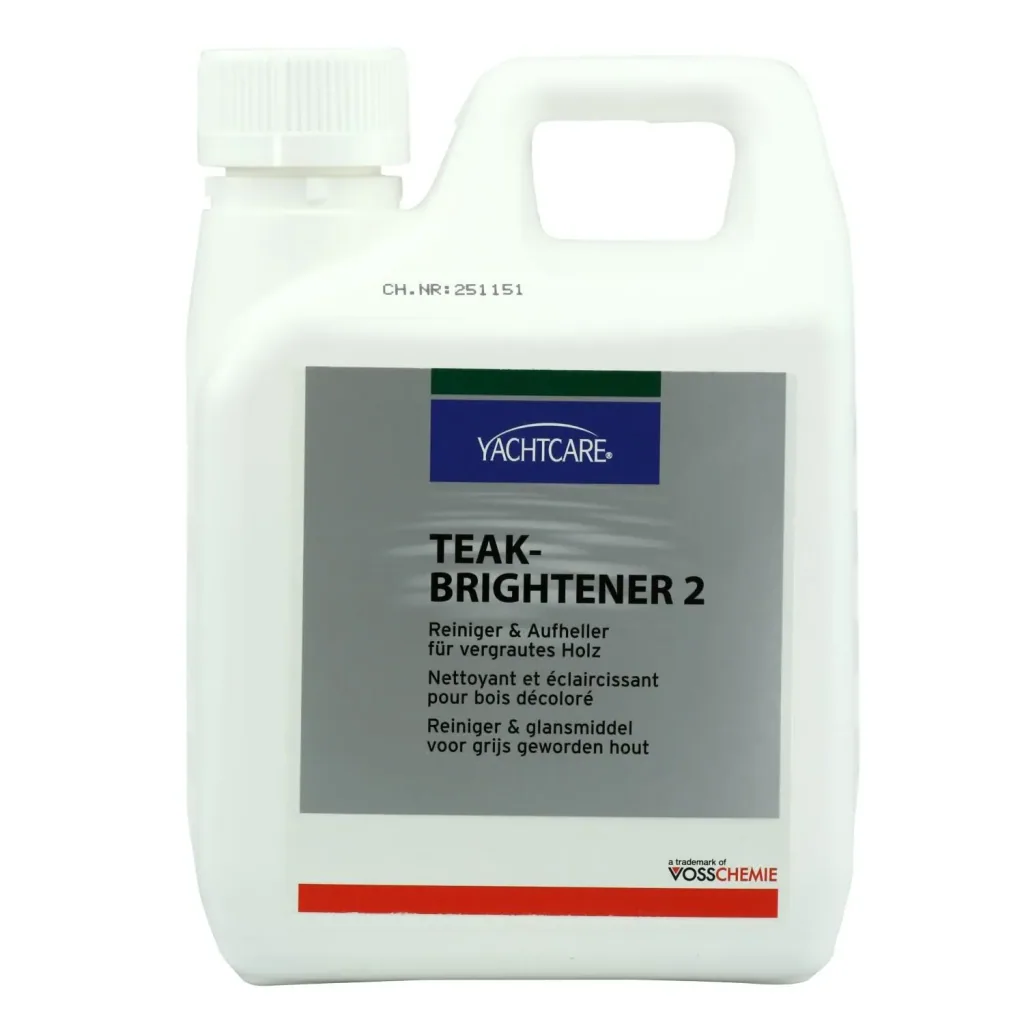 Teak Cleaner, Teak Brightener, 1 Liter Teak Restorer, Teak Wood Cleaner