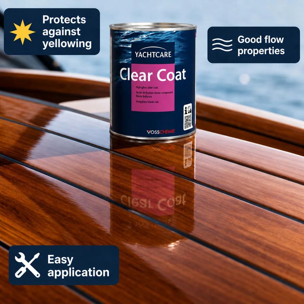 Clear Coat 750 ml, Transparent High Gloss Klarlack