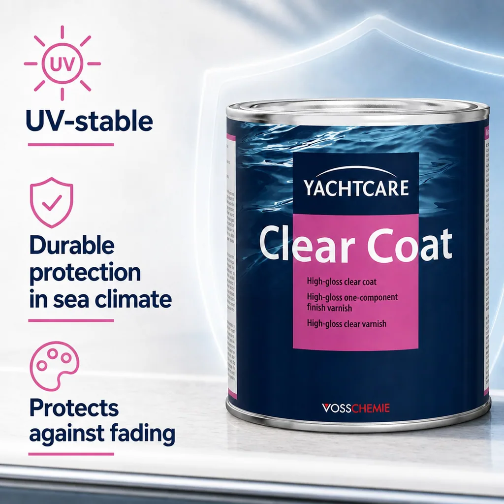 Clear Coat 750 ml, Transparent High Gloss Klarlack