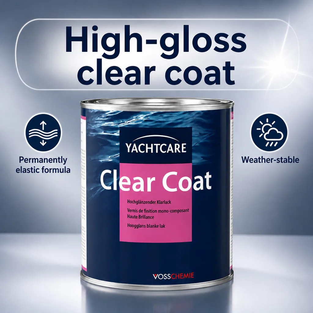 Clear Coat 750 ml, Transparent High Gloss Klarlack