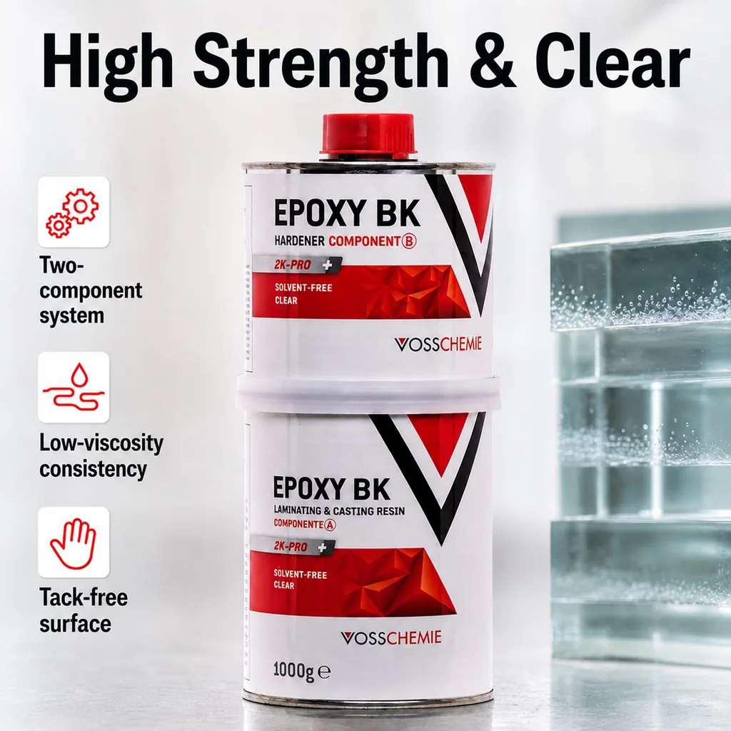 Epoxy Resin, Clear Epoxy Resin, 1000g Solvent Free Epoxy