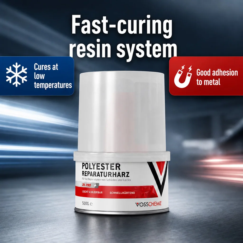 Polyester Resin, Resin Repair, 500 g, Fiberglass Resin, Polyester Repair