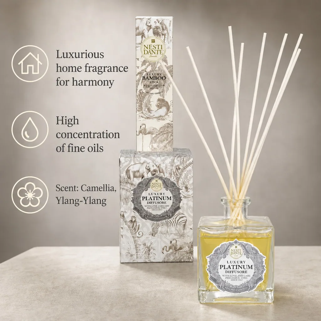 Room Diffuser, Luxury Home Fragrance, Platinum Diffuser, 500 ml