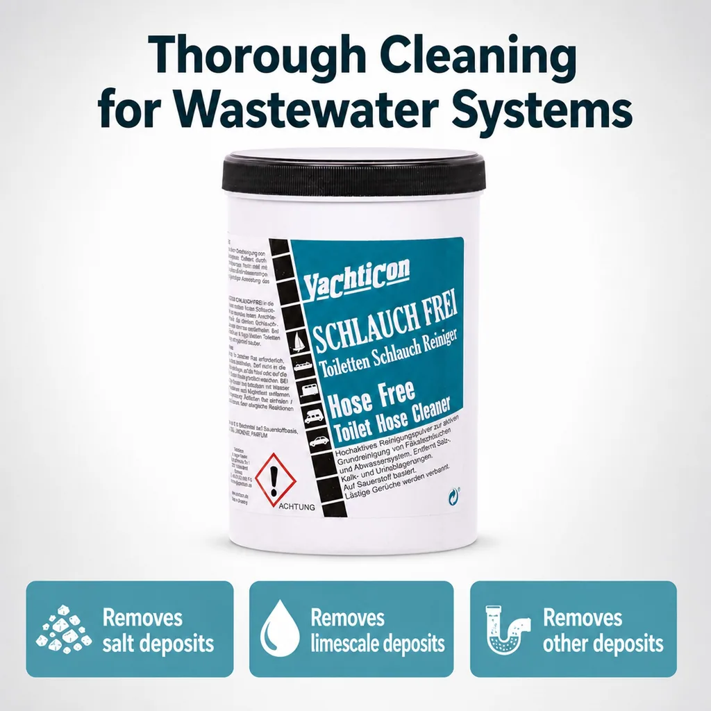Drain Cleaner 1000 g, Drain Cleaning Powder, Clog Remover
