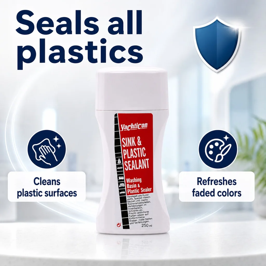 Sink Sealant, Plastic Sealant, 250 ml, Sink Protector, Plastic Protector