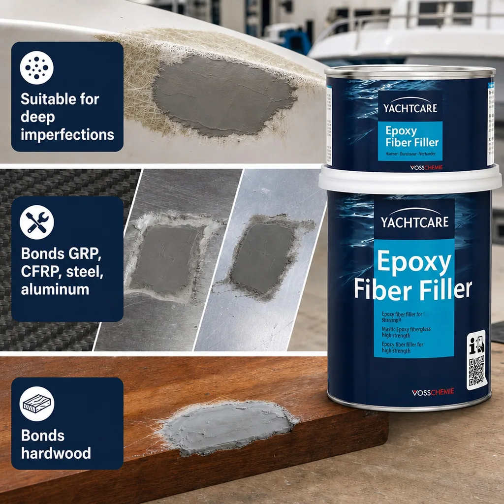 Epoxy Filler 2 kg, Fiber Filler, Marine Epoxy Filler, Boat Filler