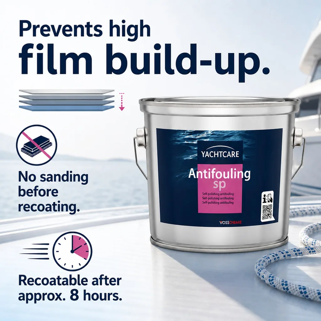 Antifouling Paint 2.5 Liter, black, boat antifouling, marine paint