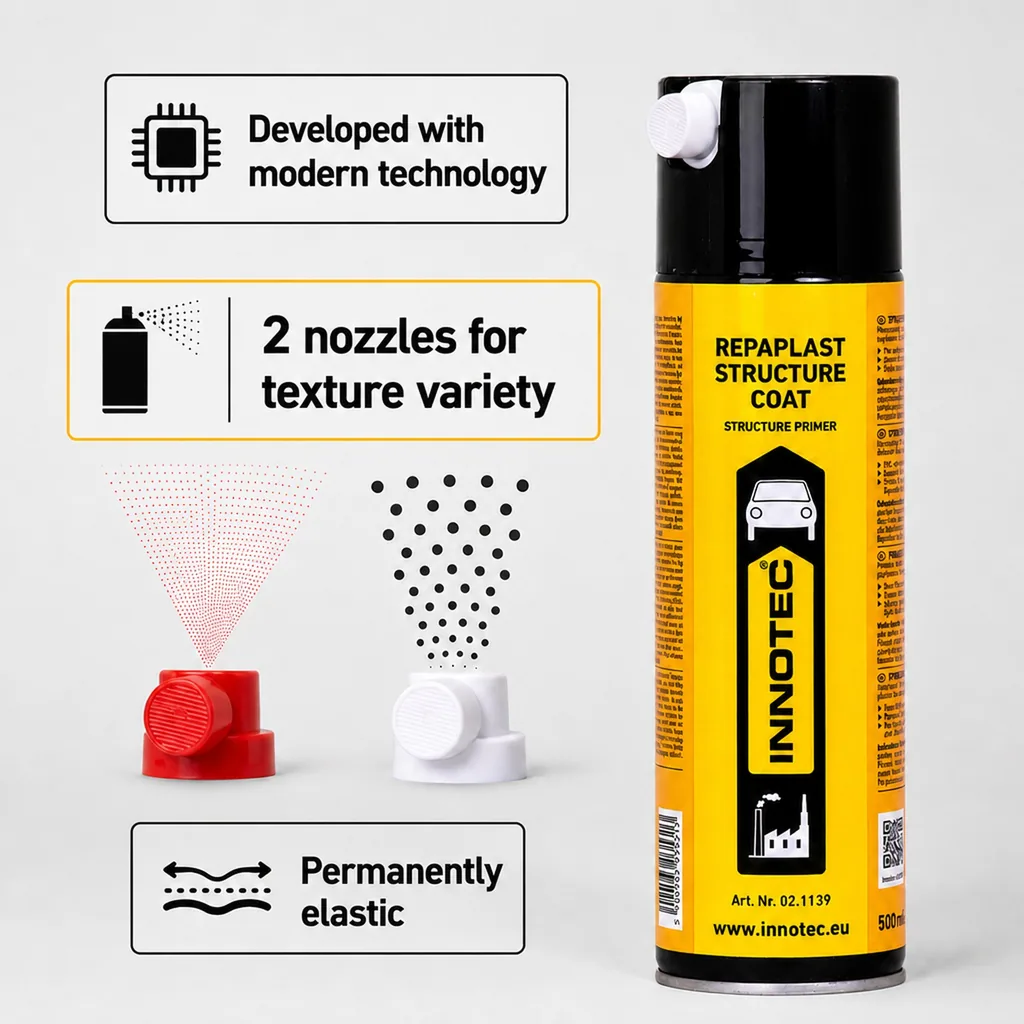 Texture Coating Spray, Structure Coat, NF Struckturlack 500 ml