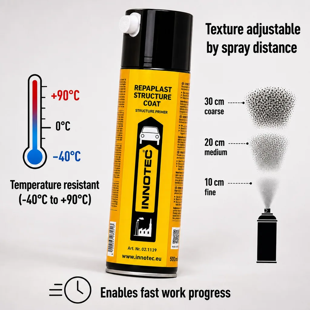 Texture Coating Spray, Structure Coat, NF Struckturlack 500 ml