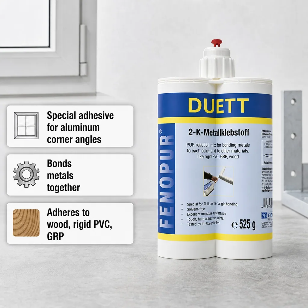 PU Adhesive, 2-K PU Adhesive, gray, 525 g, Polyurethane Adhesive