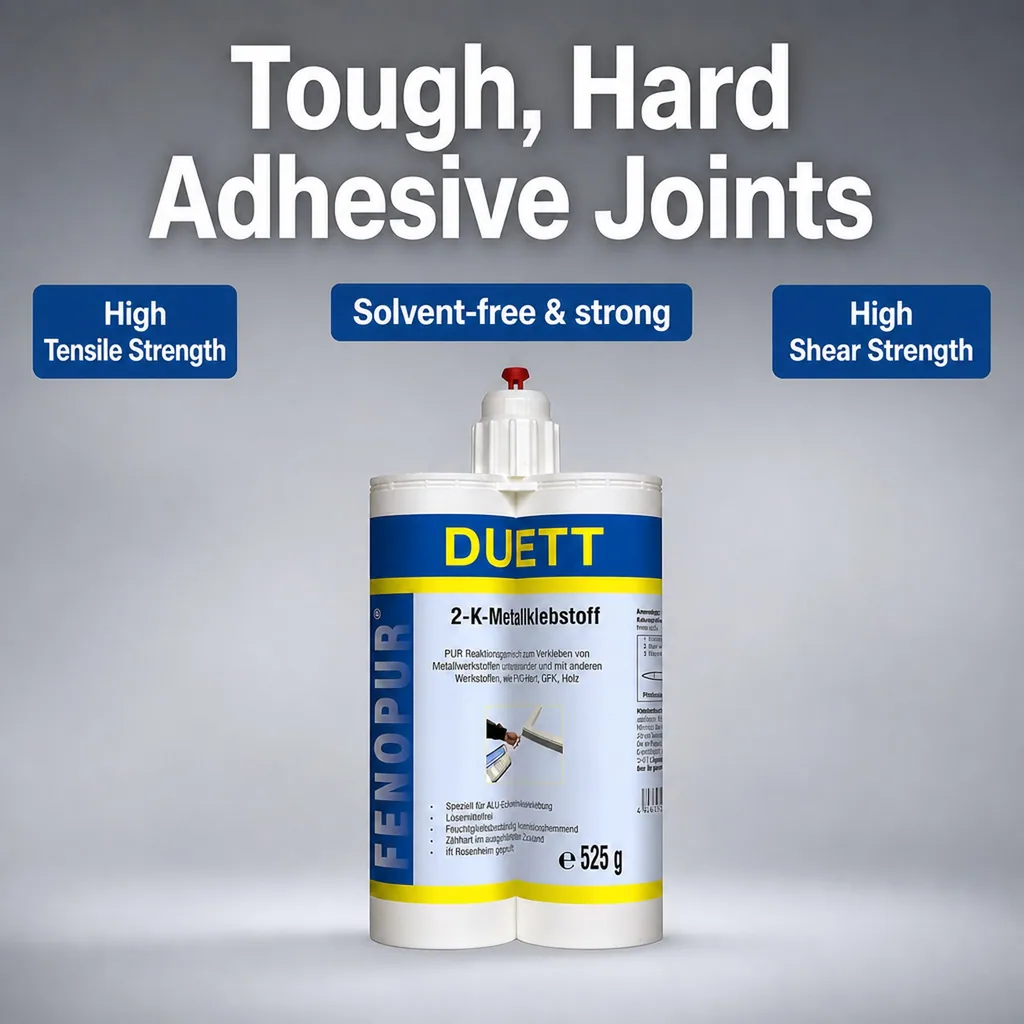 PU Adhesive, 2-K PU Adhesive, gray, 525 g, Polyurethane Adhesive