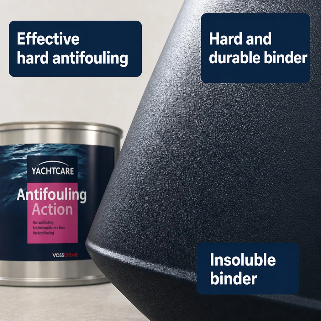 Antifouling Paint 2,5 Liter, Hard Antifouling, black