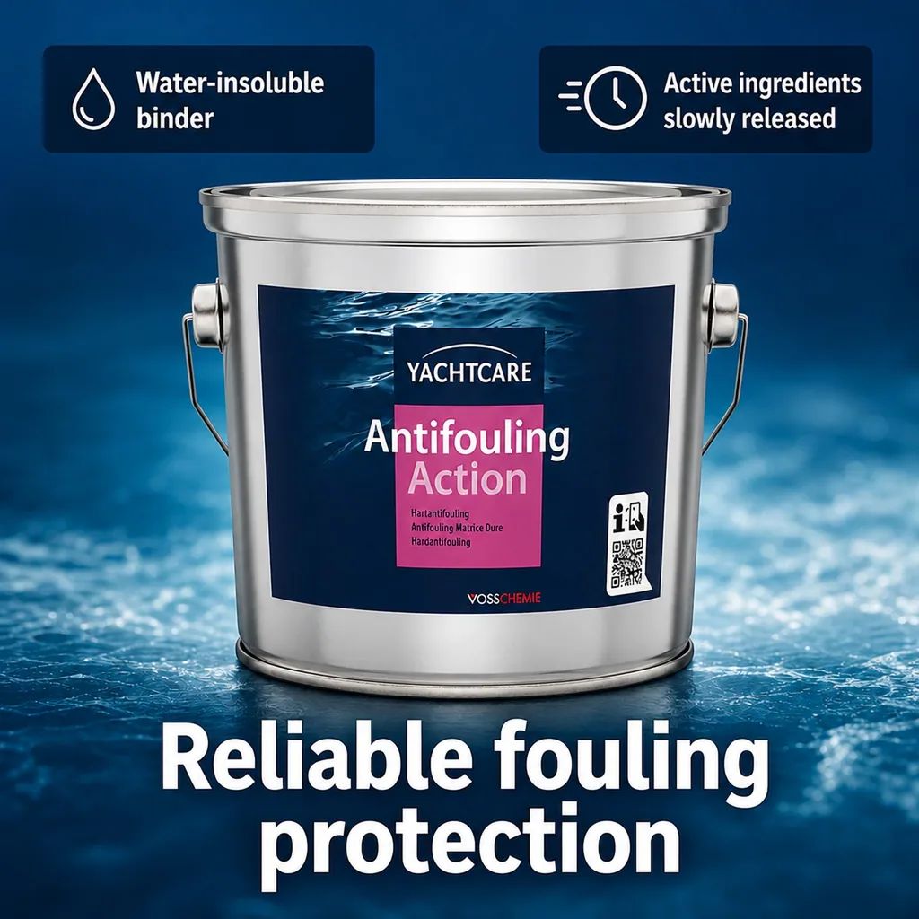 Antifouling Paint 2,5 Liter, Hard Antifouling, black