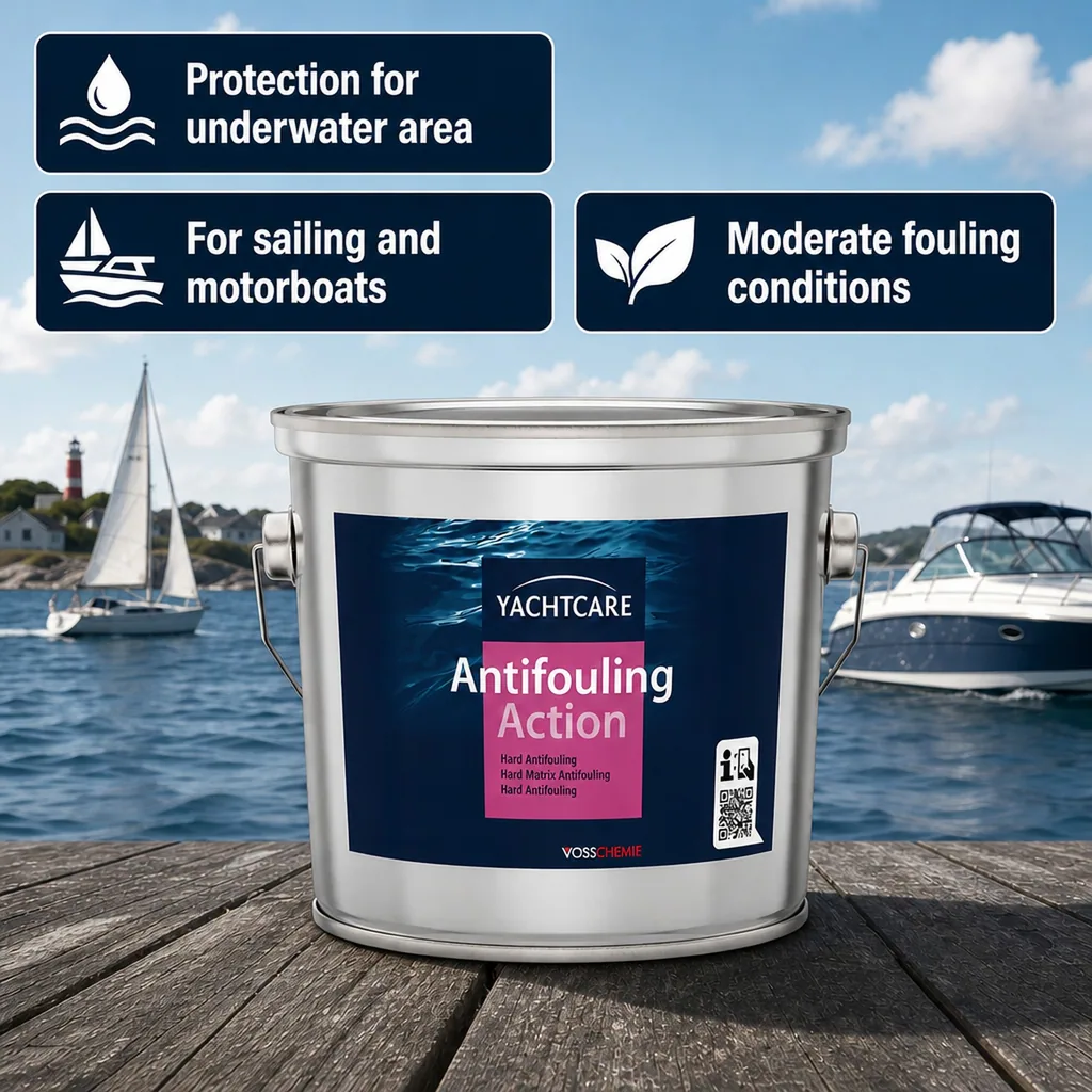 Antifouling Paint 2,5 Liter, Hard Antifouling, Red Boat Paint