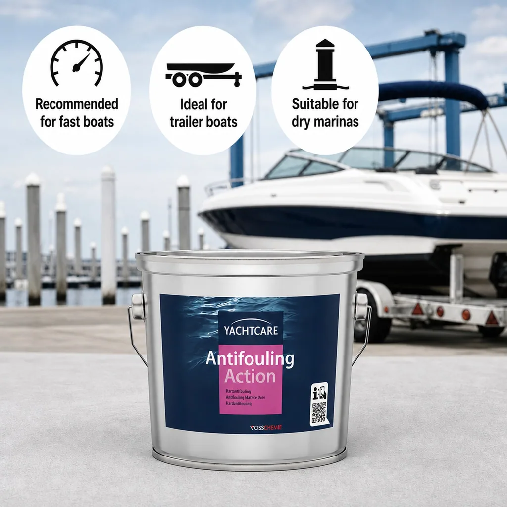 Antifouling Paint 2,5 Liter, Hard Antifouling, Red Boat Paint