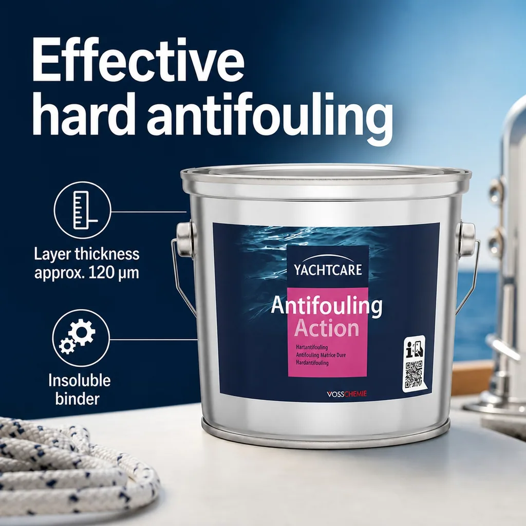 Antifouling Paint 2,5 Liter, Hard Antifouling, Red Boat Paint