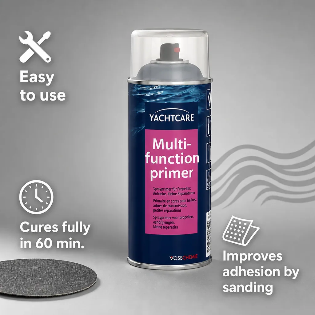 Marine Primer Spray, Multifunctional Primer, 400 ml
