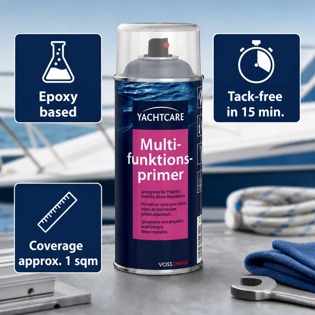 Marine Primer Spray, Multifunctional Primer, 400 ml