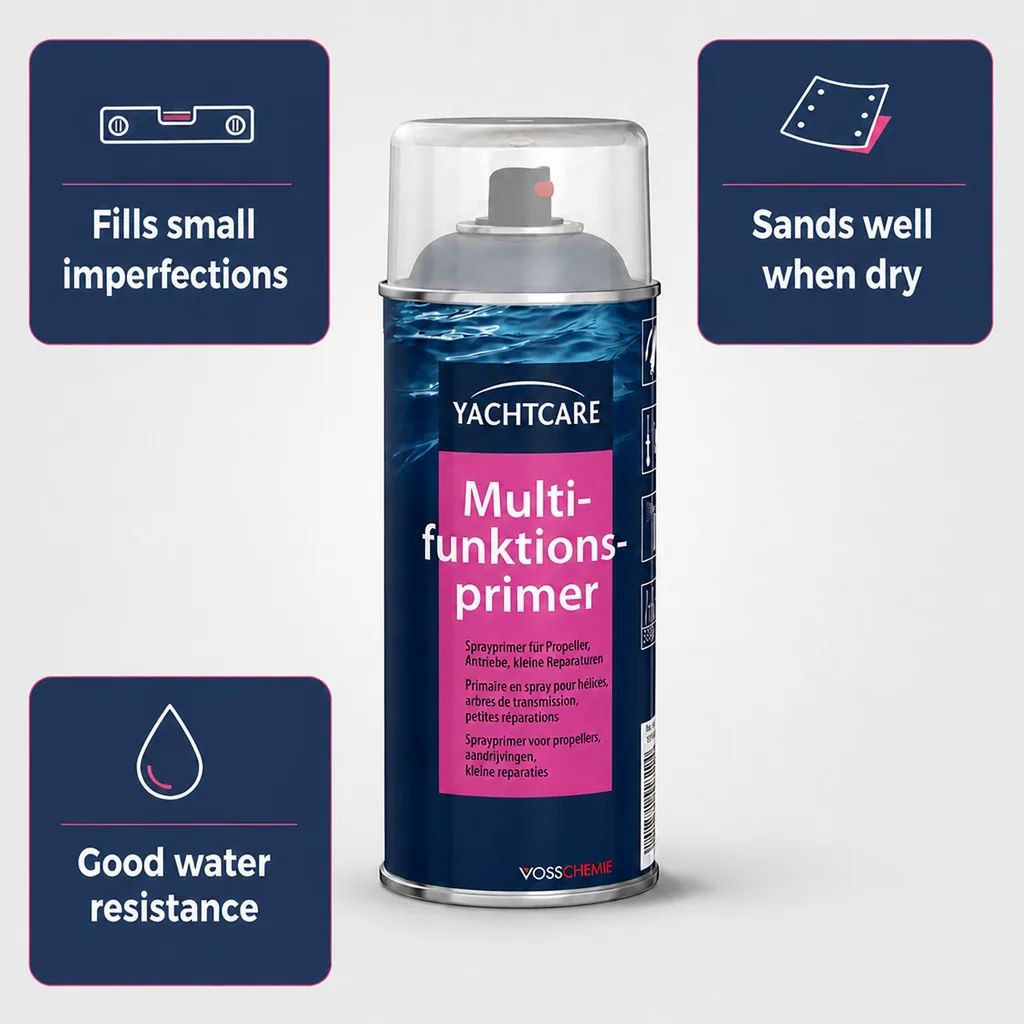 Marine Primer Spray, Multifunctional Primer, 400 ml