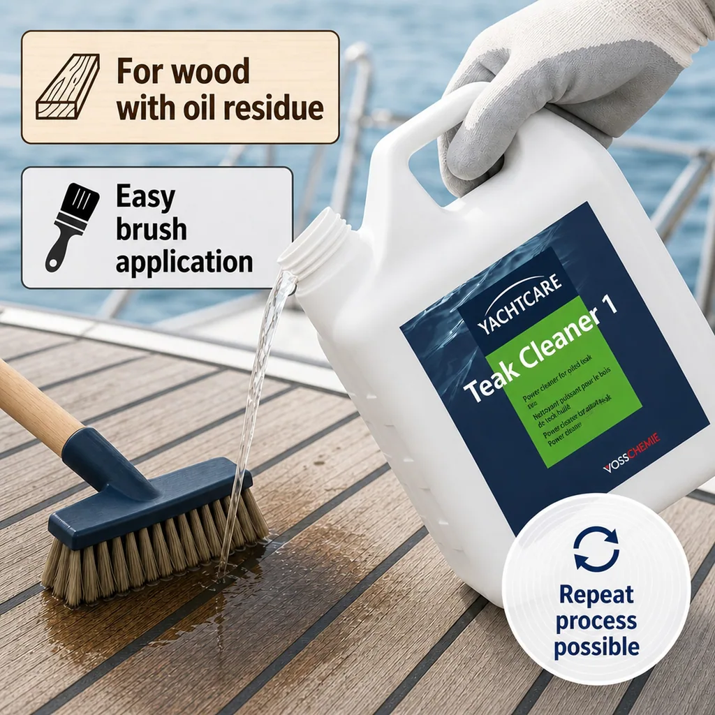 Teak Cleaner, 1000 ml, Teak Wood Cleaner, Teak Cleaning Solution