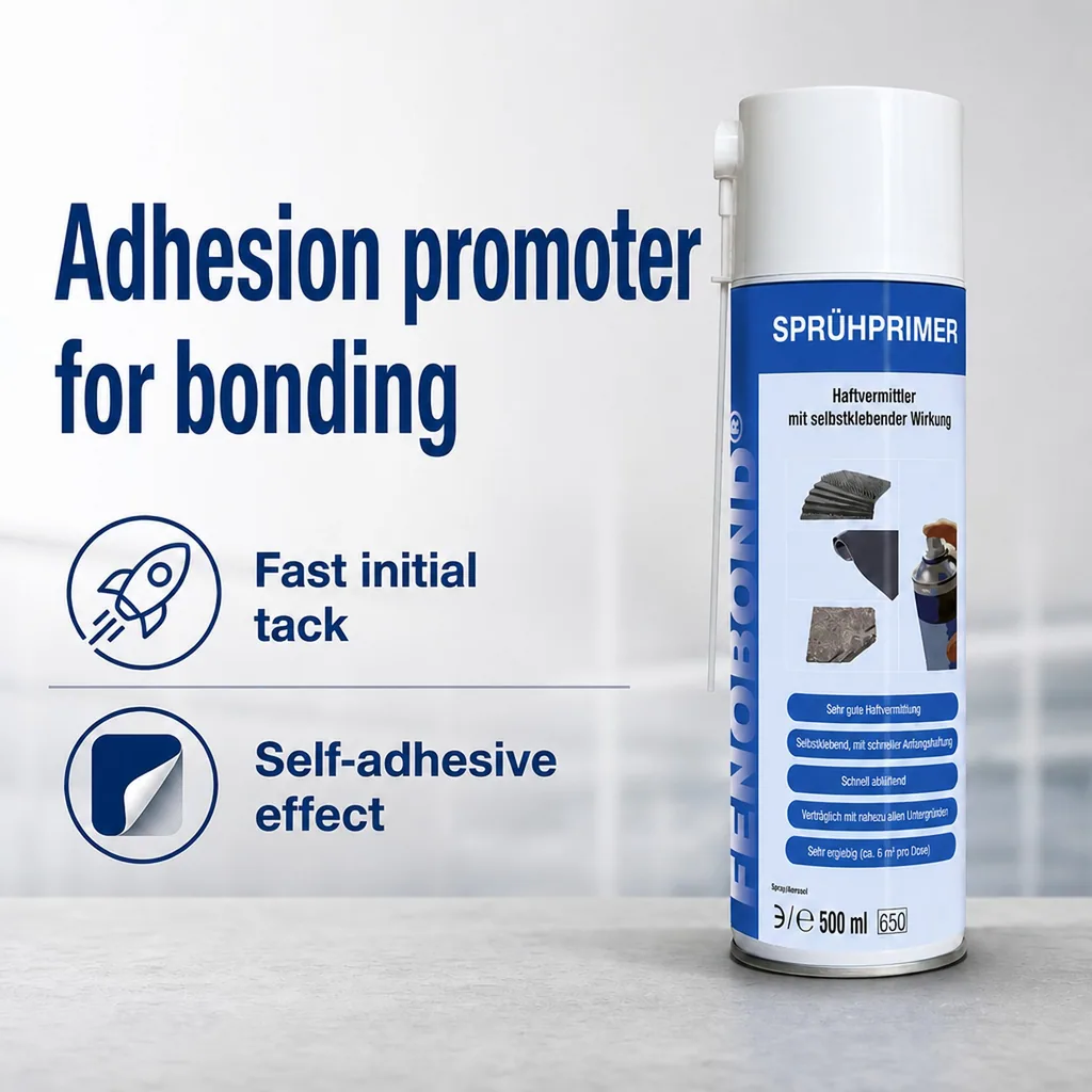 Primer, Aerosol Spray, 500 ml, Adhesion Promoter, Surface Primer