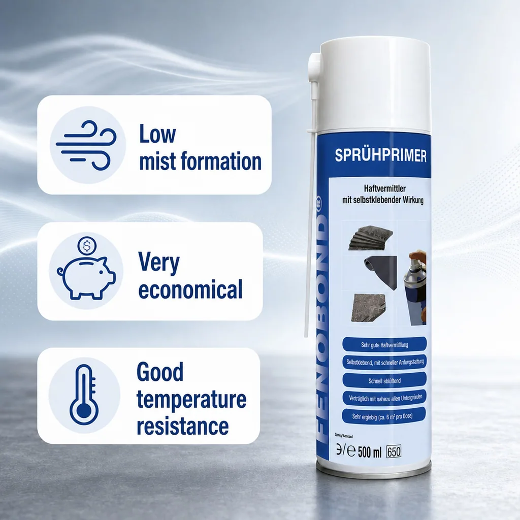 Primer, Aerosol Spray, 500 ml, Adhesion Promoter, Surface Primer