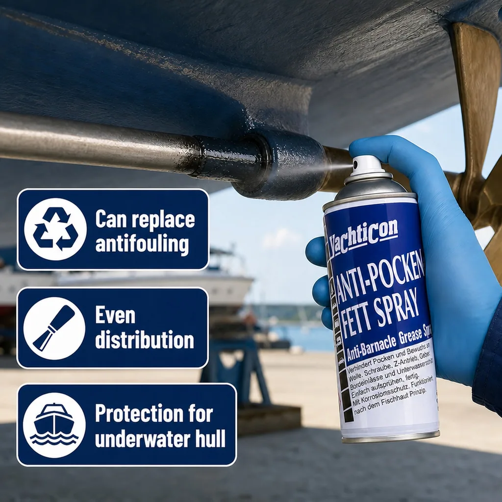 Antifouling Spray 400 ml, Boat Antifouling, Hull Protection Spray