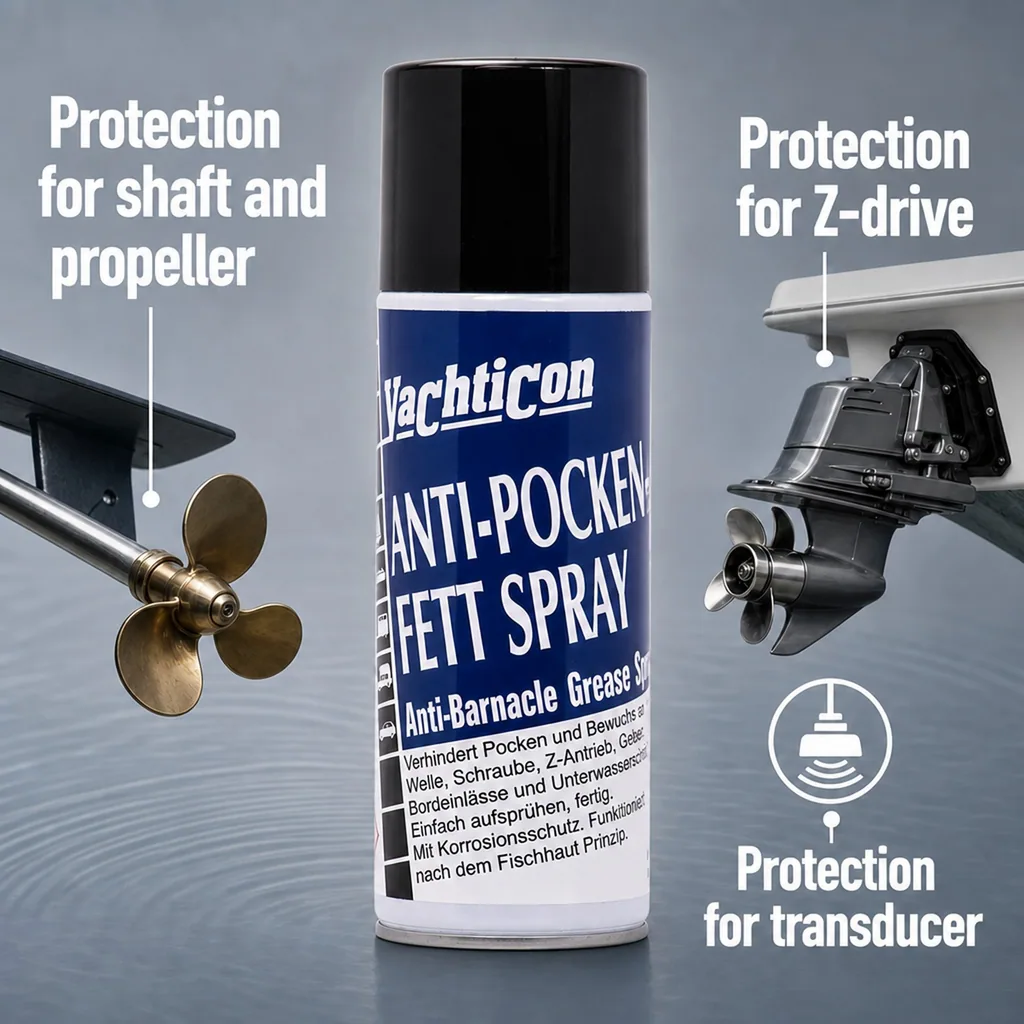 Antifouling Spray 400 ml, Boat Antifouling, Hull Protection Spray