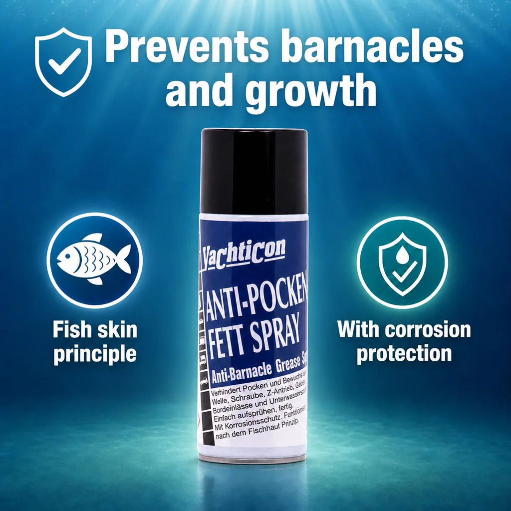 Antifouling Spray 400 ml, Boat Antifouling, Hull Protection Spray