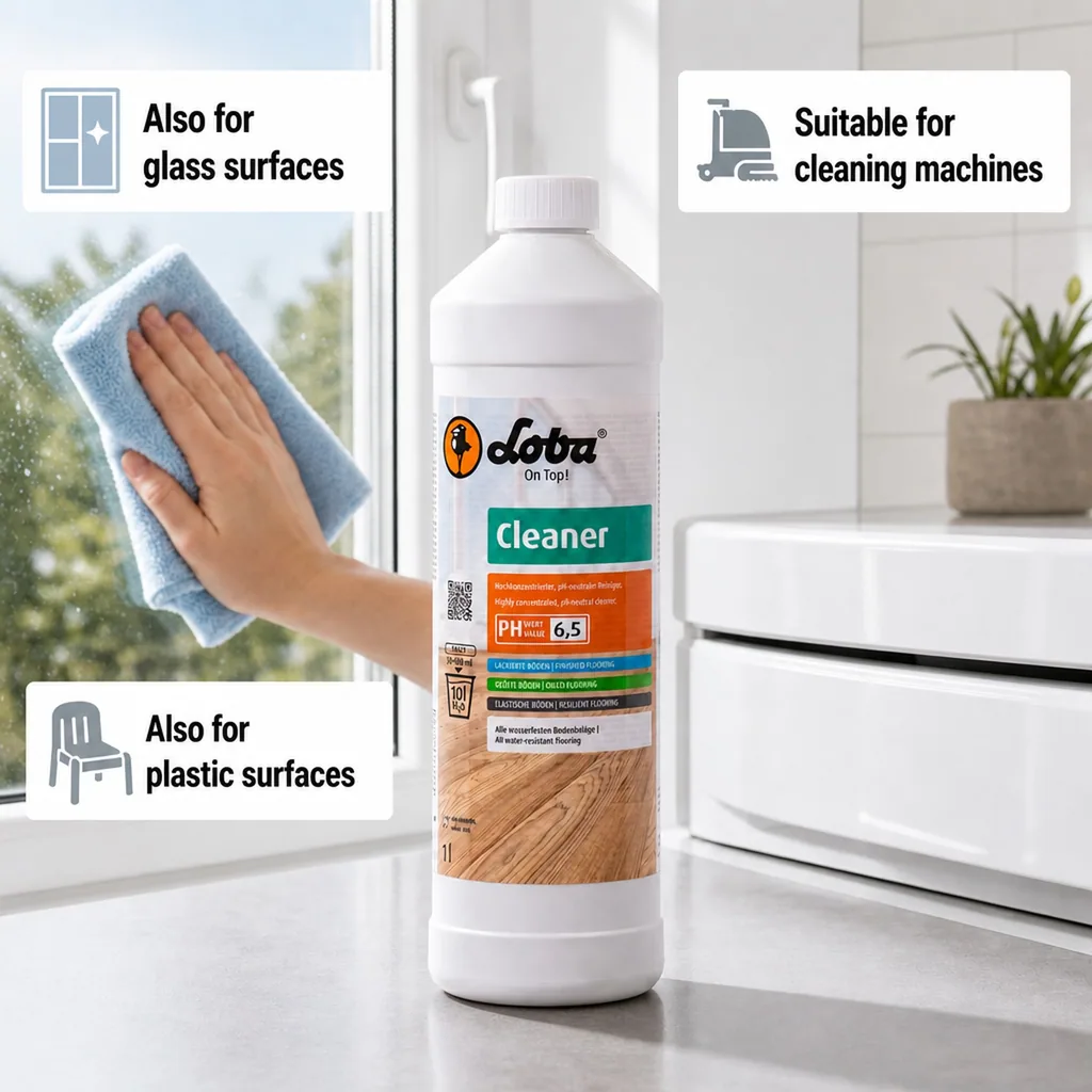 Floor cleaner 1 liter, floor cleaning solution, general purpose cleaner