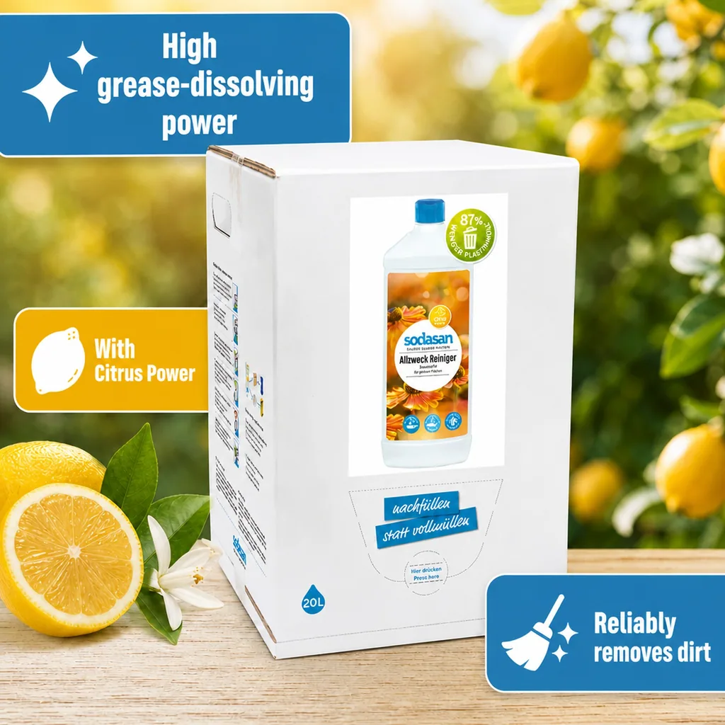 All-Purpose Cleaner 20 Liter, Multi Surface Cleaner, Eco Friendly Cleaner