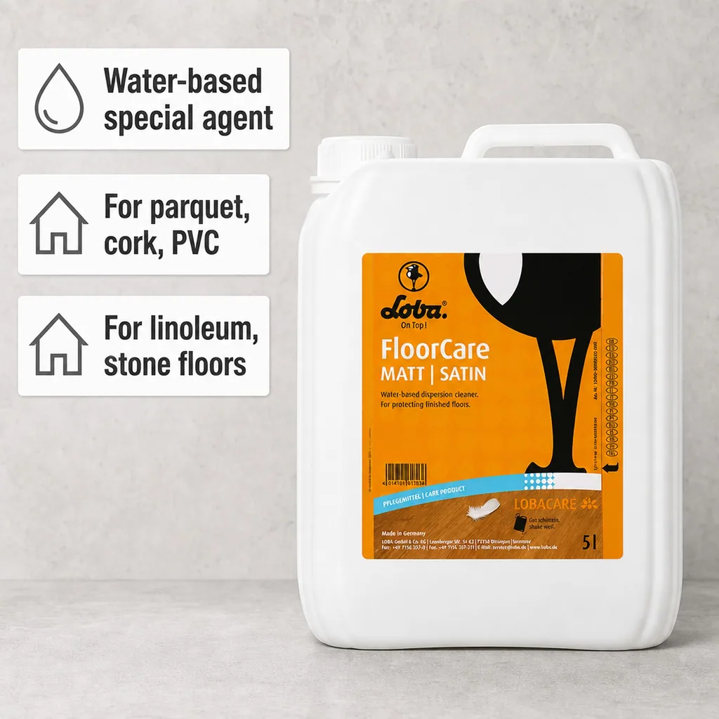 Matte Floor Cleaner 5 Liter, Matte Floor Care, Floor Maintenance