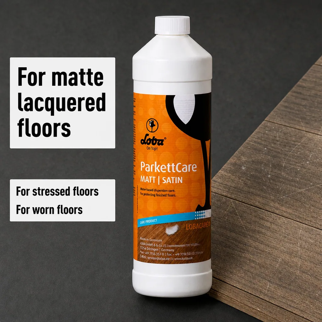Matte Wood Floor Cleaner, Floor Care, 1 Liter, Hardwood Cleaner