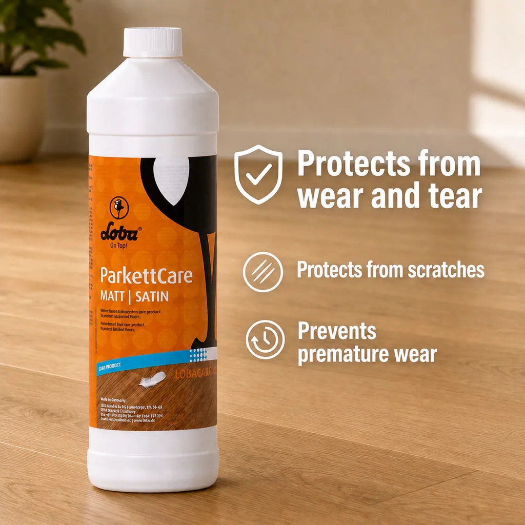 Matte Wood Floor Cleaner, Floor Care, 1 Liter, Hardwood Cleaner