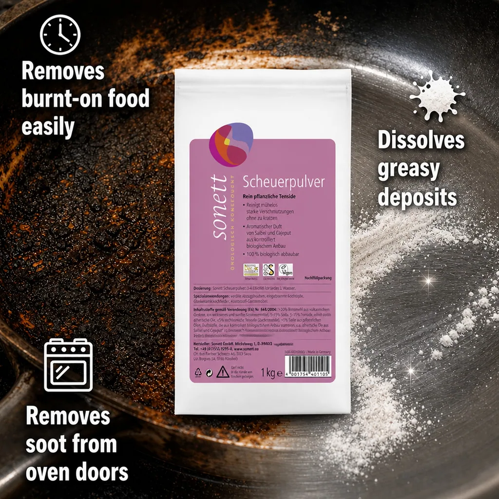 Scouring Powder 1 kg, Refill, Natural Cleaning Powder