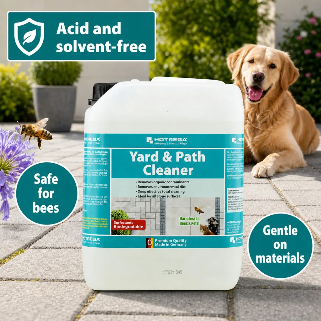 Concrete Cleaner 5 Liter, Concentrated Driveway, Patio, Pathway Cleaner