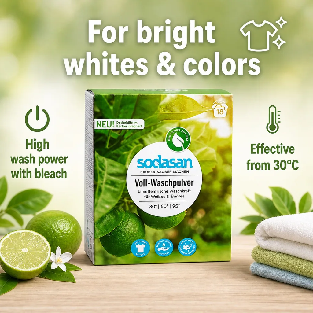 Laundry detergent 1.01 kg, laundry powder, color safe laundry detergent